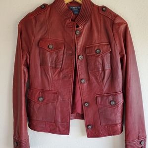 Leather Lucky Brand Jacket